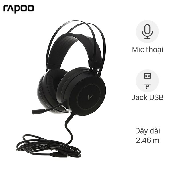 Tai nghe Over-ear Gaming Rapoo VH160
