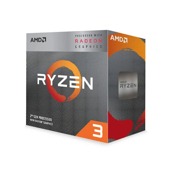 CPU AMD Ryzen 3 3200G (4C/4T, 3.6 GHz - 4.0 GHz, 4MB) - AM4