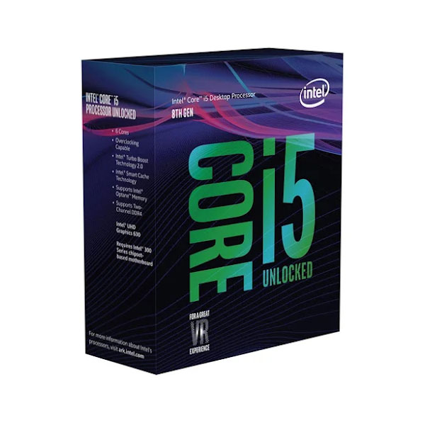 CPU Intel Core I5-8600K (3.6GHz)